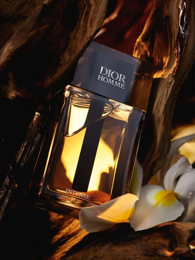 Dior Homme Intense amber lifestyle